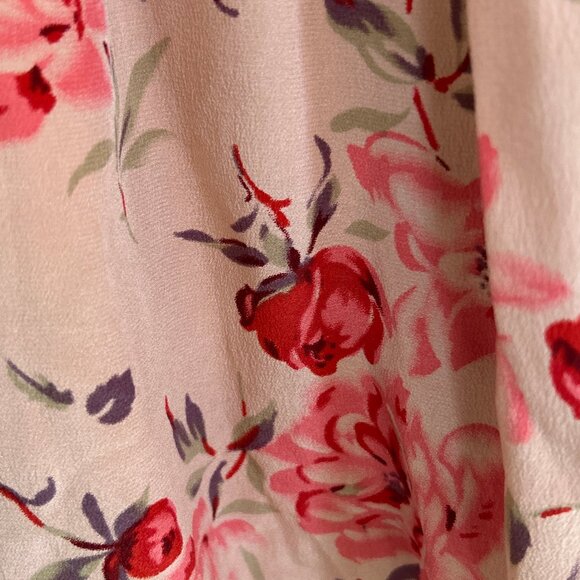 NWT REBECCA TAYLOR ~ ROSE GARDEN TUNIC DRESS ~ 2 ~ SILK ~ POCKETS ~ $375 - Picture 11 of 11